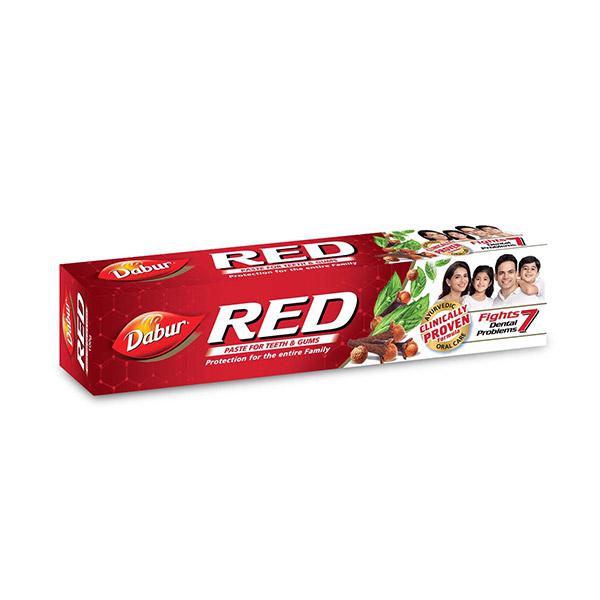 Dabur Red Tooth Paste 100g + Godrej no 1 Soap  ₹10 Soap  Free