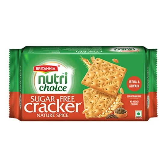 Britannia NutriChoice Nature Spice Cracker (Jeera & Ajwain) 300g