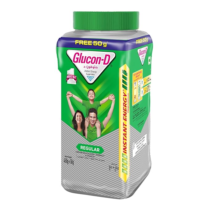 Glucon D 500 g jar