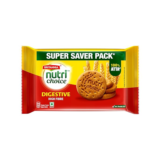 Britannia NutriChoice Digestive High Fibre Biscuits 1 kg