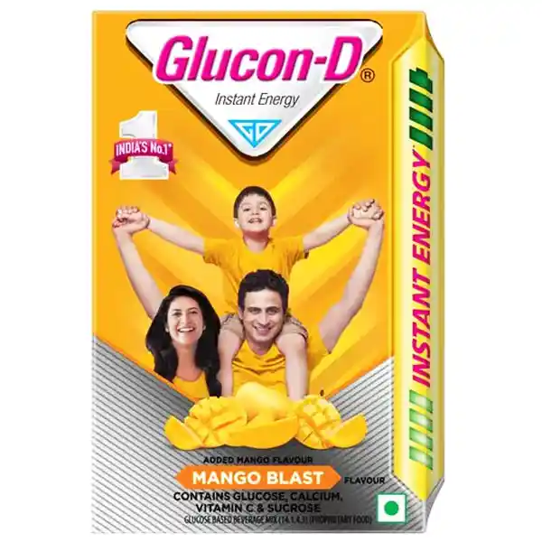 Glucon D Mango Blast  500g pack with 100g free