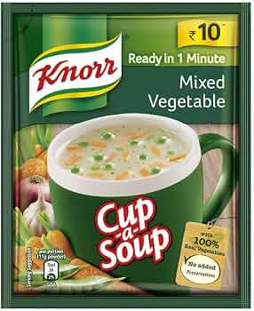 Knorr Classic Mixed Vegetable Soup ₹ 10