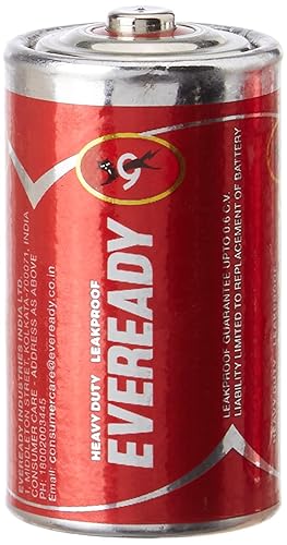 Eveready Red 1050 Carbon Zinc Batteries
