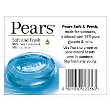 Pears Soft & Fresh Soap 100g
