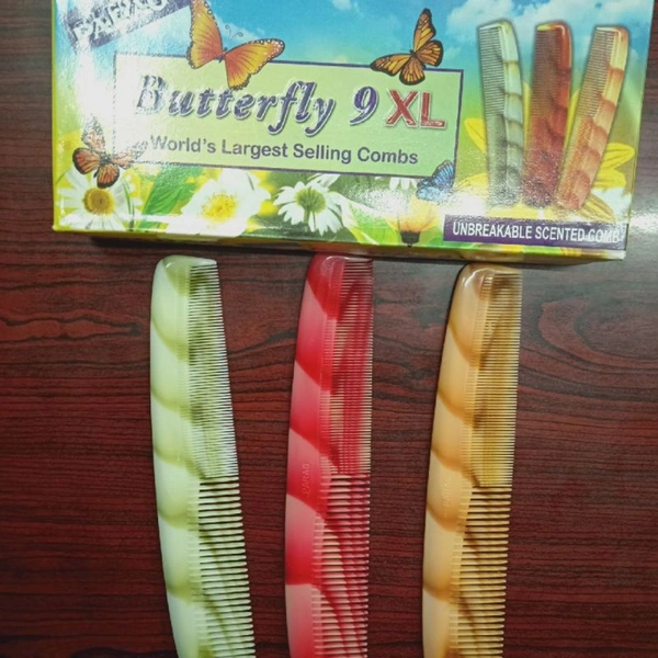 "Parag" Butterfly combs 9XL