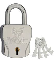 Telco 50mm Four Locking Padlock 4 Keys