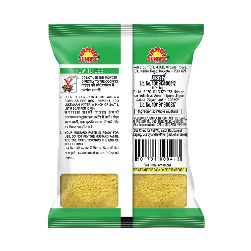 Sunrise Mustard / Sorse Powder - 35g Pouch