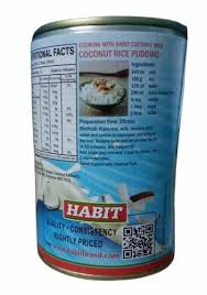 Habit Coconut Milk 400ml Can
