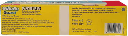 Gillette Guard Shaving Cream With Neem.25G