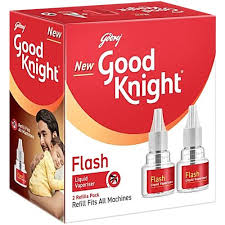 Good Knight Flash - Mosquitto Repellent Liquid Vaporiser 1+1 Combo