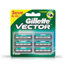 Gillette Vector Plus 6 Blades