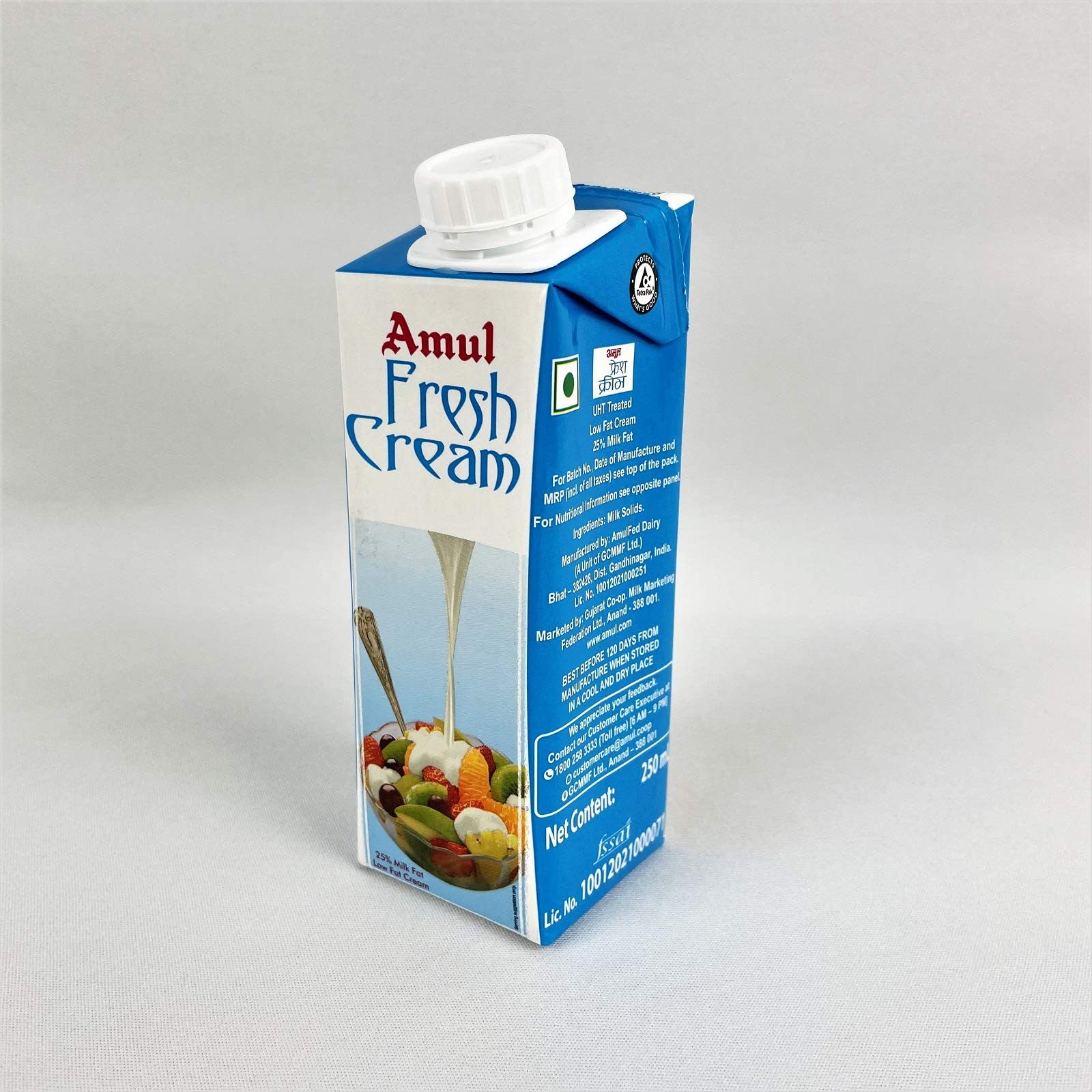 Amul Fresh Cream 250ml Pack