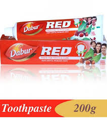 Dabur Red Tooth Paste 200g+100g+Tooth Brush