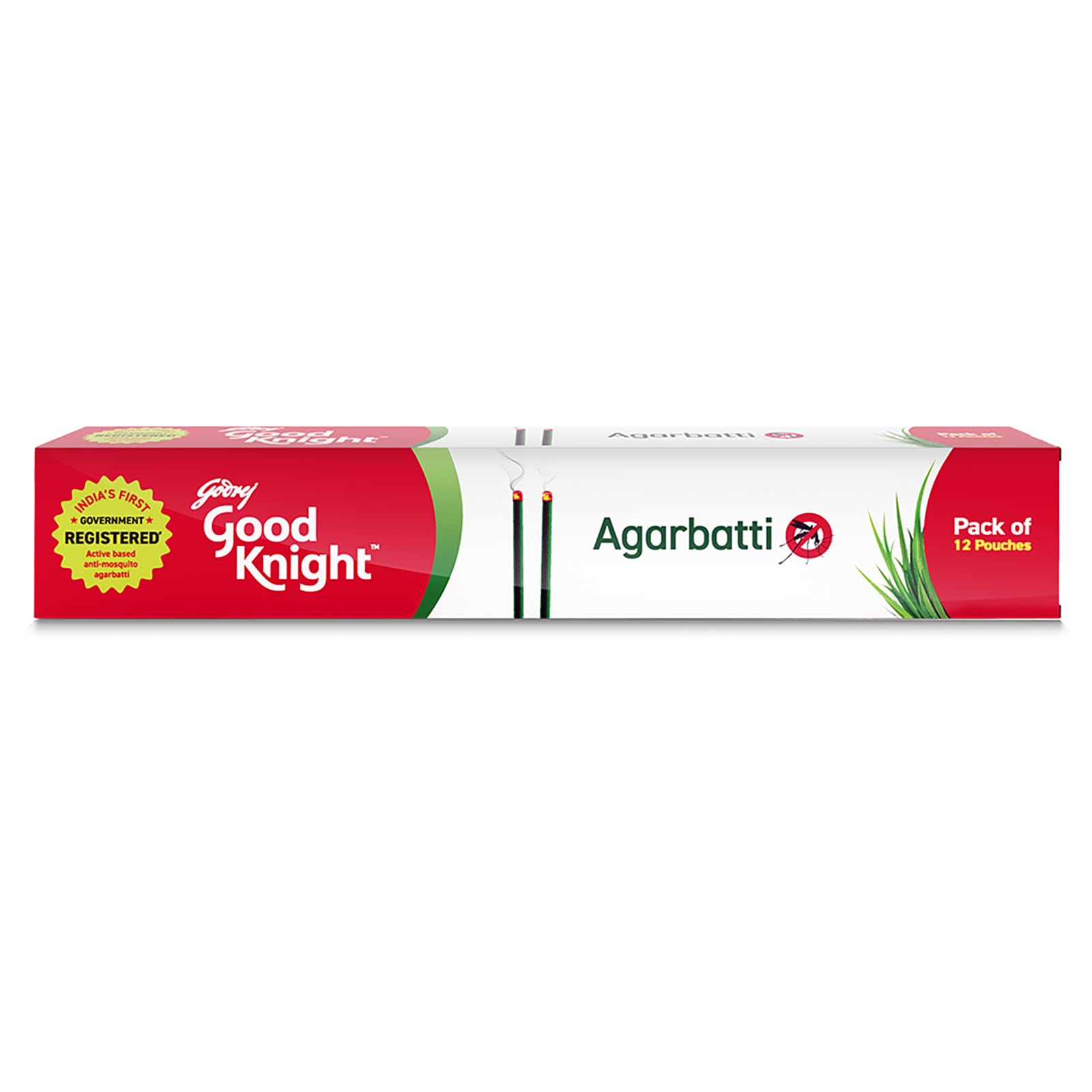Good Knight Agarbatti - Mosquito Repellent Incense Sticks - 10 Sticks Pouch