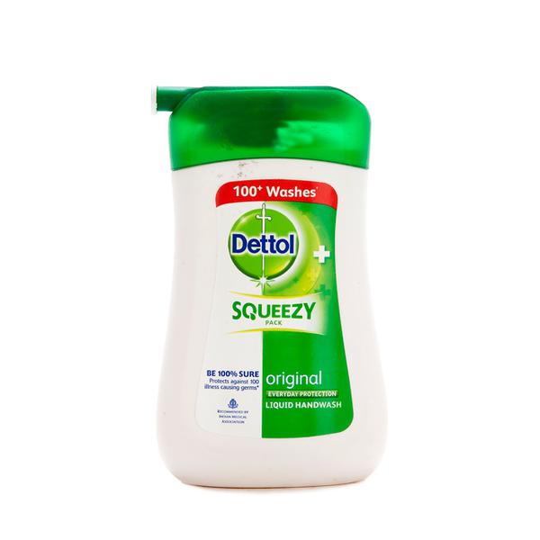 Dettol Liquid Hand Wash Squeezy Pack 100ml