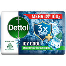 Dettol Soap Menthol Icy Cool 100g